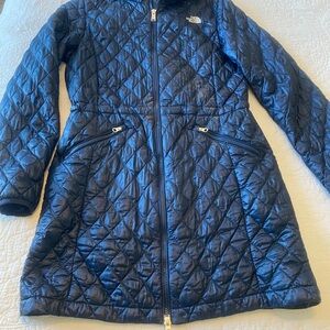 The North Face Women's Navy Lightweight Quilted Puffer Jacket